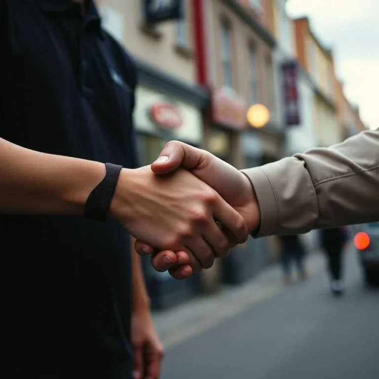 Customised Solutions Two people shaking hands